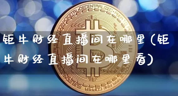 钜牛财经直播间在哪里(钜牛财经直播间在哪里看)_https://www.dcjwmf.com_郑商所_第1张