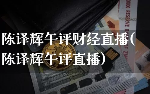 陈译辉午评财经直播(陈译辉午评直播)_https://www.dcjwmf.com_上期能源_第1张
