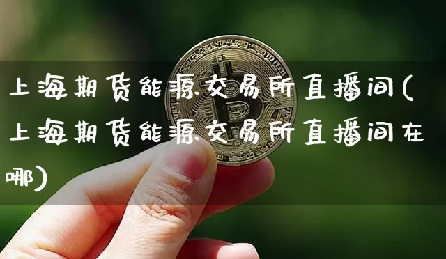 上海期货能源交易所直播间(上海期货能源交易所直播间在哪)_https://www.dcjwmf.com_上期所_第1张