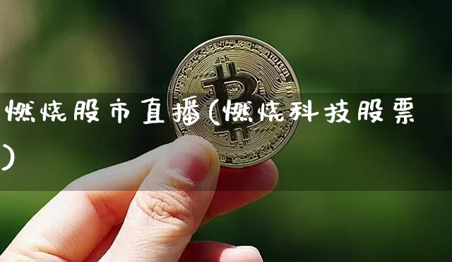 燃烧股市直播(燃烧科技股票)_https://www.dcjwmf.com_广期所_第1张