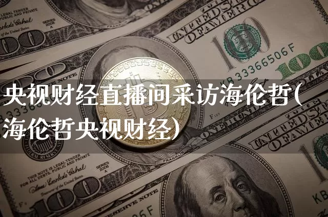 央视财经直播间采访海伦哲(海伦哲央视财经)_https://www.dcjwmf.com_郑商所_第1张