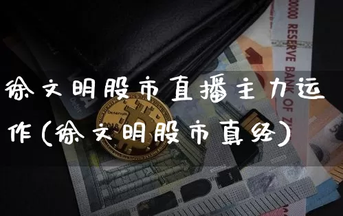 徐文明股市直播主力运作(徐文明股市真经)_https://www.dcjwmf.com_广期所_第1张