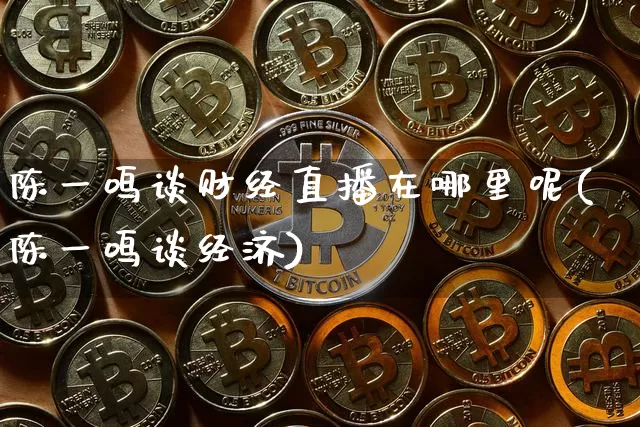 陈一鸣谈财经直播在哪里呢(陈一鸣谈经济)_https://www.dcjwmf.com_上期能源_第1张