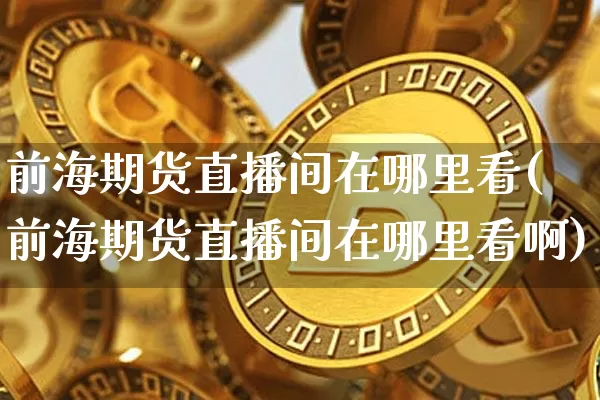 前海期货直播间在哪里看(前海期货直播间在哪里看啊)_https://www.dcjwmf.com_上期所_第1张