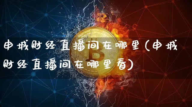 申城财经直播间在哪里(申城财经直播间在哪里看)_https://www.dcjwmf.com_上期能源_第1张