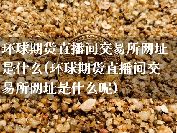 环球期货直播间交易所网址是什么(环球期货直播间交易所网址是什么呢)_https://www.dcjwmf.com_广期所_第1张