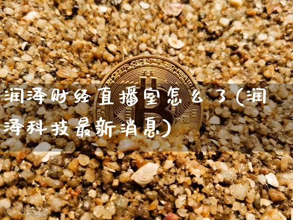 润泽财经直播室怎么了(润泽科技最新消息)_https://www.dcjwmf.com_广期所_第1张