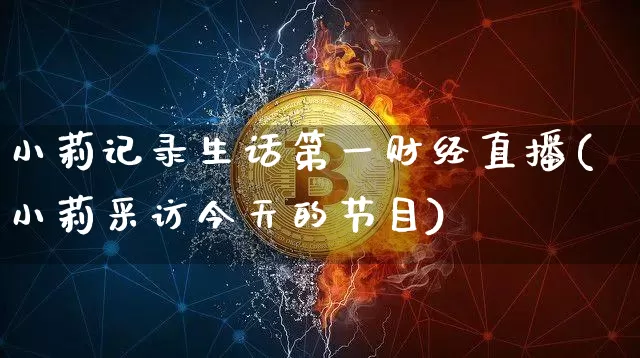小莉记录生话第一财经直播(小莉采访今天的节目)_https://www.dcjwmf.com_中金所_第1张