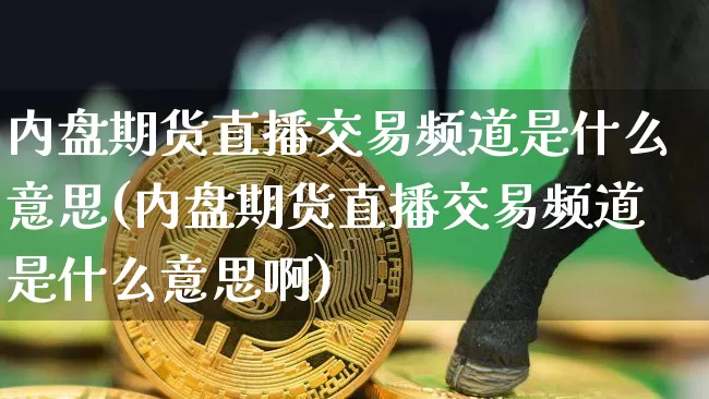 内盘期货直播交易频道是什么意思(内盘期货直播交易频道是什么意思啊)_https://www.dcjwmf.com_上期能源_第1张