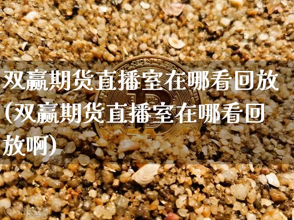 双赢期货直播室在哪看回放(双赢期货直播室在哪看回放啊)_https://www.dcjwmf.com_郑商所_第1张