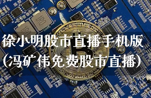 徐小明股市直播手机版(冯矿伟免费股市直播)_https://www.dcjwmf.com_广期所_第1张
