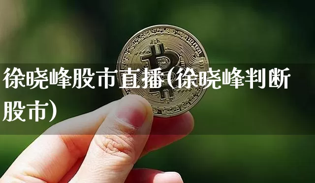 徐晓峰股市直播(徐晓峰判断股市)_https://www.dcjwmf.com_中金所_第1张